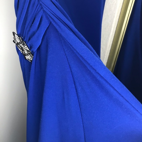 Ralph Lauren Evening Gown One Shoulder - Size 6 - Picture 7 of 8